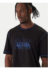 Hugo - HUGO T-Shirt Nothal 50553498 Czarny Regular Fit. Kolor: czarny. Materiał: bawełna #3