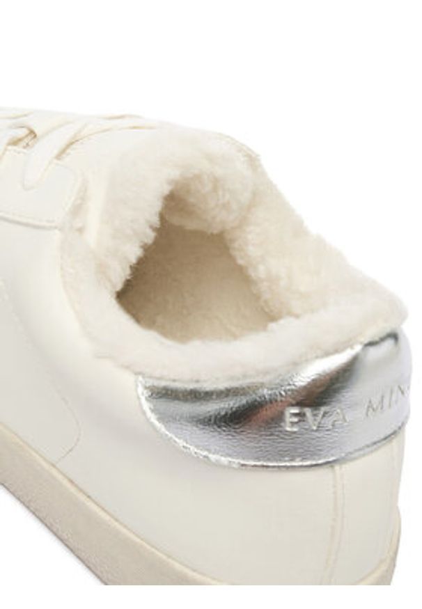 Eva Minge Sneakersy EO-ELLA-WSDR13670 Biały. Kolor: biały. Materiał: materiał, skóra