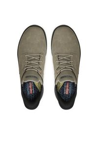 skechers - Skechers Sneakersy 210890/CMNT Szary. Kolor: szary. Materiał: skóra #4