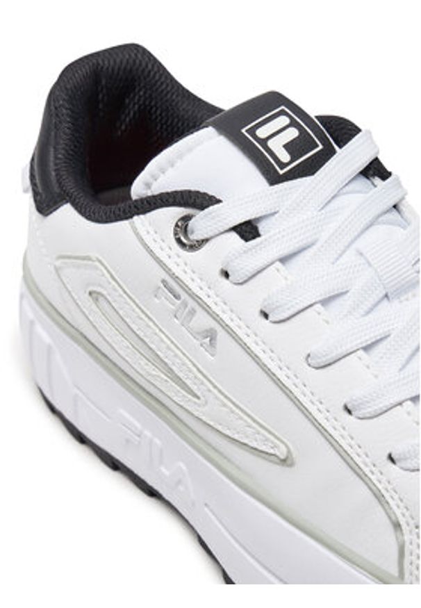 Fila Sneakersy Sintra FFW0493 Biały. Kolor: biały. Materiał: skóra