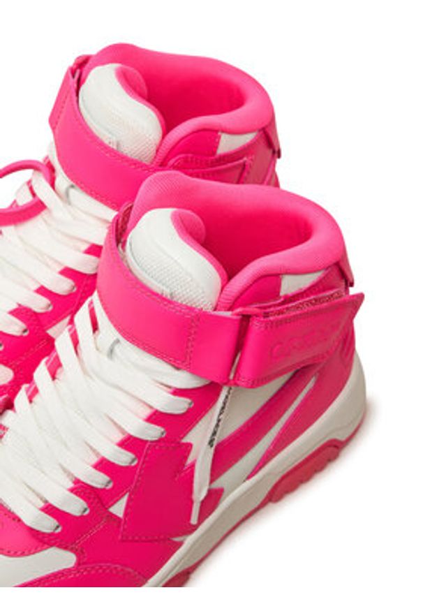 OFF-WHITE - Off-White Sneakersy OWIA275S23LEA0013201 Różowy. Kolor: różowy. Materiał: skóra