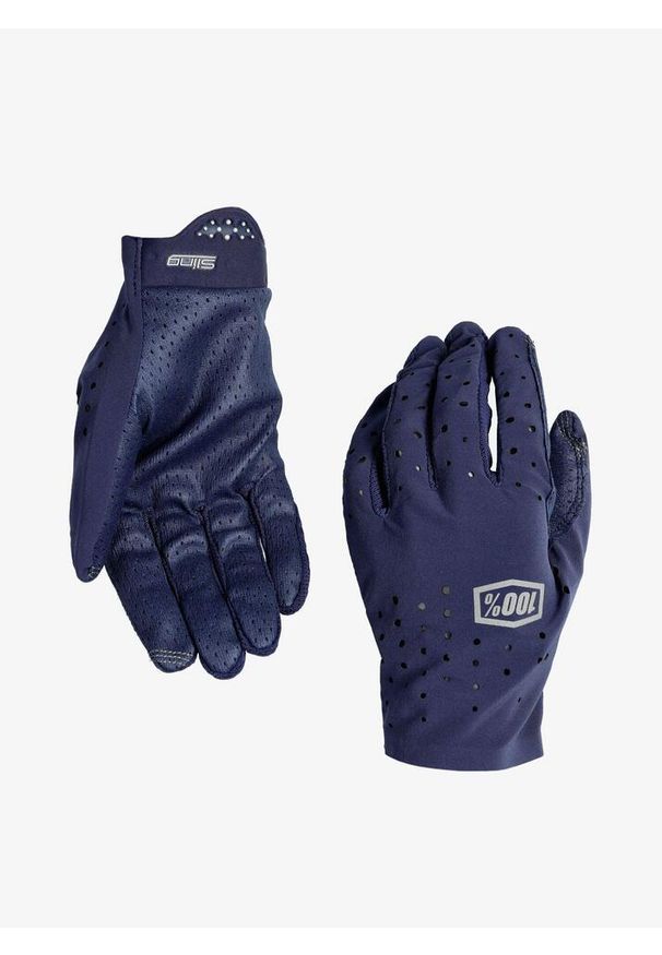 Rękawiczki rowerowe męskie 100% Sling. Kolor: niebieski