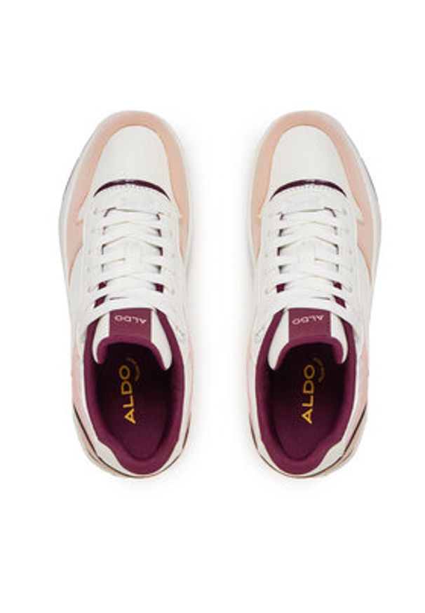 Aldo Sneakersy Retroact 13713768 Różowy. Kolor: różowy. Materiał: skóra