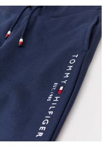 TOMMY HILFIGER - Tommy Hilfiger Spodnie dresowe Essential KS0KS00214C87 M Granatowy Regular Fit. Kolor: niebieski. Materiał: bawełna