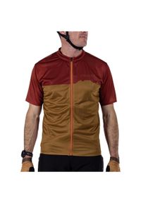 LEATT - Koszulka rowerowa męska Leatt Jersey MTB Trail 3.0. Kolor: czerwony. Materiał: jersey. Sport: kolarstwo