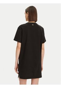 Lacoste Sukienka codzienna EF9573 Czarny Regular Fit. Okazja: na co dzień. Kolor: czarny. Materiał: bawełna. Typ sukienki: proste. Styl: casual