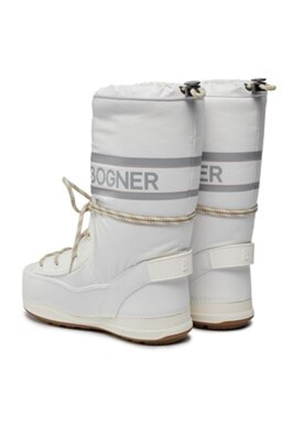 Bogner Śniegowce Les Arcs 1 D 32347404 Biały. Kolor: biały. Materiał: skóra
