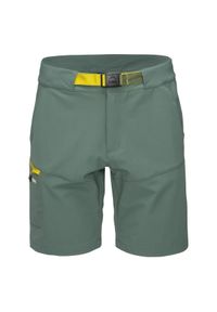 Elbrus - Shorty Męskie Arn. Kolor: żółty, wielokolorowy, zielony. Sport: turystyka piesza #1