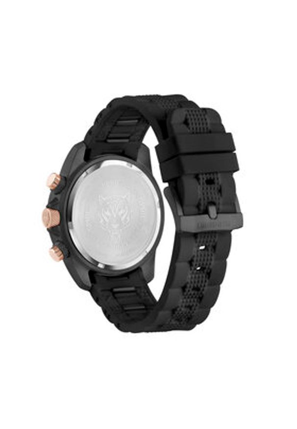 Plein Sport Zegarek Hurricane PSDBA0323 Czarny. Kolor: czarny. Materiał: syntetyk. Styl: sportowy