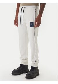Aeronautica Militare Dres 252TF0101UF00667 Beżowy Regular Fit. Kolor: beżowy. Materiał: wiskoza