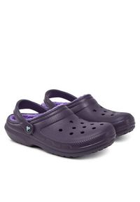 Crocs Klapki Classic Lined Clog 203591 Fioletowy. Kolor: fioletowy #4