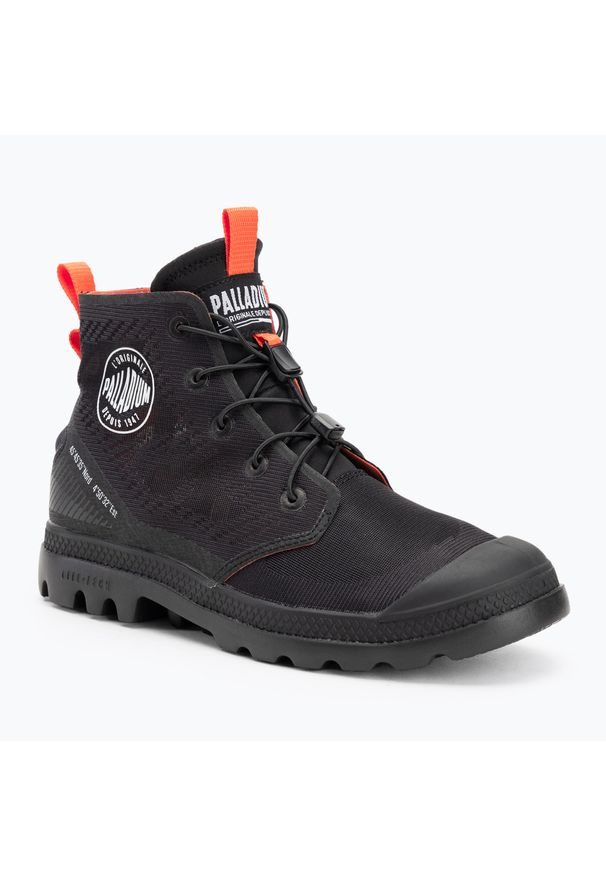 Buty Palladium Pampa Lite Travel VT black. Kolor: czarny. Styl: sportowy. Sport: turystyka piesza