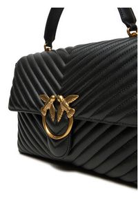 Pinko Torebka Love Lady Puff Big Cl PE 23 PLTT 100042 A0GK Czarny. Kolor: czarny. Materiał: skórzane #6