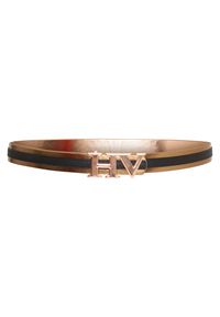HV POLO - Pasek dla kobiet HV Polo Isabelle. Kolor: niebieski, wielokolorowy, brązowy. Wzór: paski. Styl: sportowy, elegancki