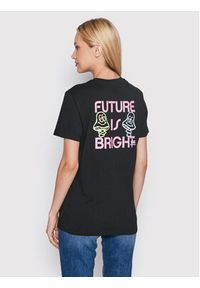 Vans T-Shirt Future Is Bright VN0A5LCZ Czarny Regular Fit. Kolor: czarny. Materiał: bawełna