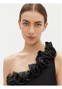 Fracomina Bluzka FR25ST2018J46301 Czarny Regular Fit. Kolor: czarny. Materiał: syntetyk #4