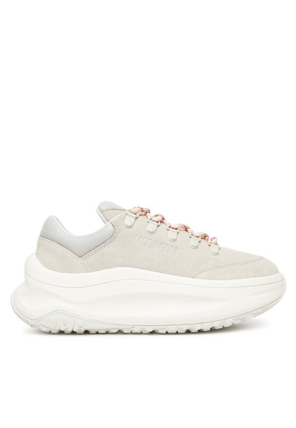 Moon Boot Sneakersy Moon247 80D2490050 Écru. Materiał: zamsz, skóra