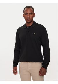 Lacoste Polo L1312 Czarny Classic Fit. Typ kołnierza: polo. Kolor: czarny. Materiał: bawełna #1