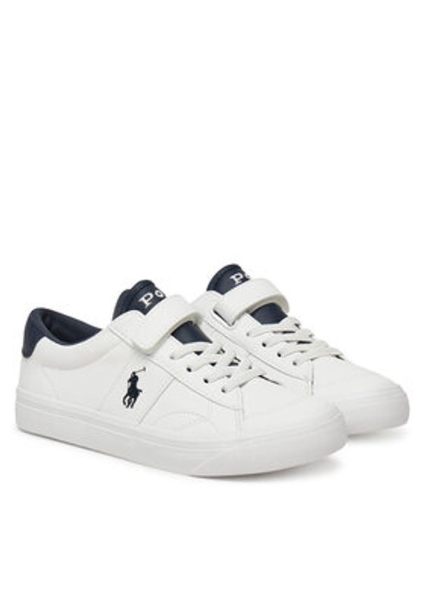 Polo Ralph Lauren Sneakersy Ryley Ps RL02450103 Biały. Kolor: biały. Materiał: skóra
