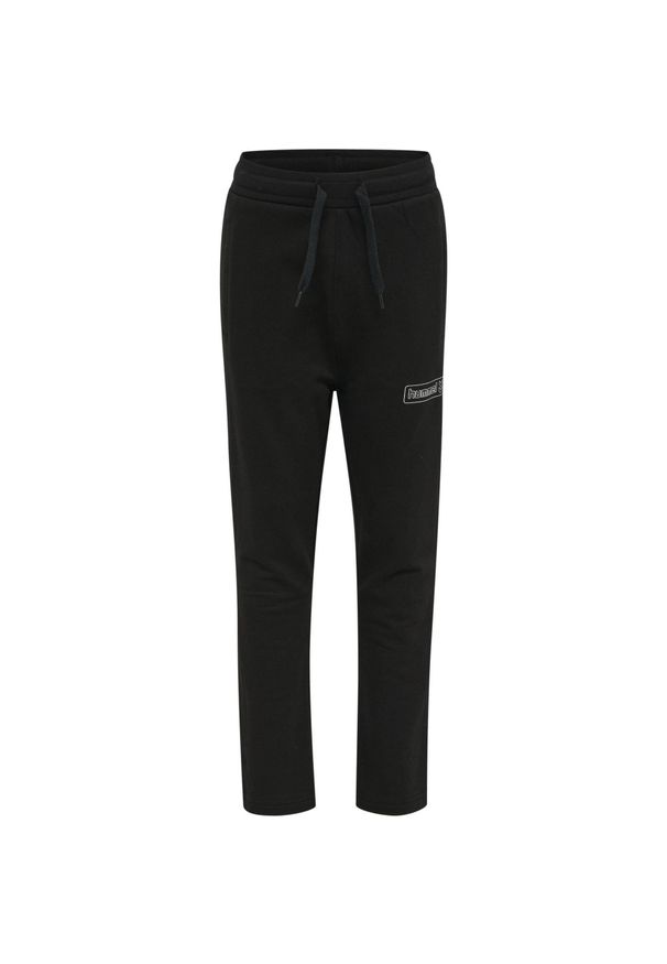 Dziecięcy strój do biegania Hummel Tomb. Kolor: czarny. Materiał: dresówka. Sport: joga i pilates