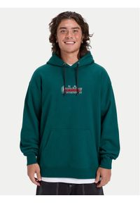 Quiksilver Bluza Double Up EQYFT05155 Czerwony Oversize. Kolor: czerwony. Materiał: syntetyk #1