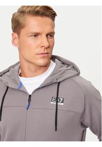 EA7 Emporio Armani Dres 6DPV52 PJUWZ 1992 Szary Regular Fit. Kolor: szary. Materiał: bawełna