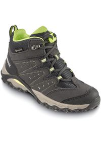 MEINDL - Buty turystyczne dziecięce Meindl Tuam Junior z membraną Gore-Tex. Kolor: szary. Technologia: Gore-Tex