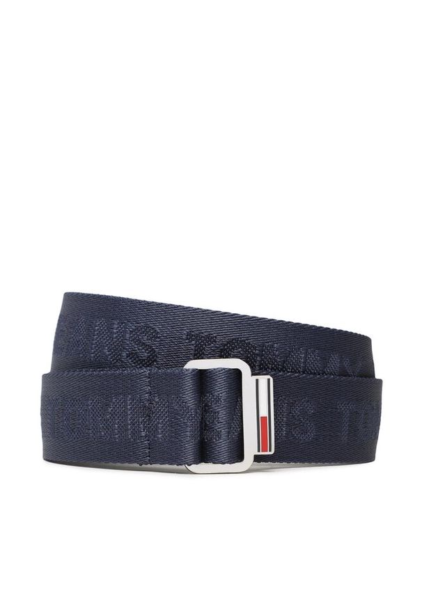 Pasek Męski Tommy Jeans. Kolor: niebieski