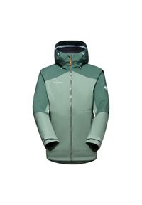 Kurtka przeciwdeszczowa damska Mammut Convey Tour HS Hooded. Kolor: zielony