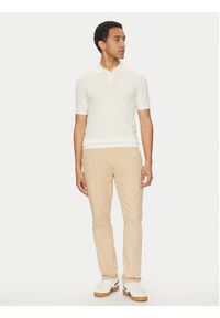 Robe di Kappa Polo Robe Giovani 65121IW Écru Regular Fit. Typ kołnierza: polo. Materiał: syntetyk #4