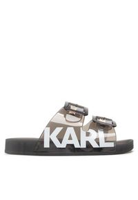 Karl Lagerfeld - KARL LAGERFELD Klapki KL80720 Czarny. Kolor: czarny #5