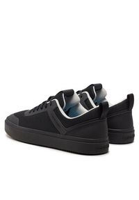 Calvin Klein Sneakersy Low Top Lace Up Knit HM0HM01488 Czarny. Kolor: czarny. Materiał: materiał