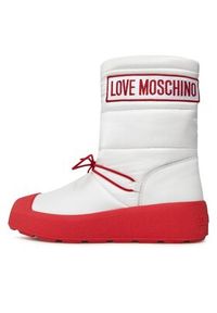Love Moschino - LOVE MOSCHINO Śniegowce JA15855H0HIN010B Biały. Kolor: biały. Materiał: materiał #5