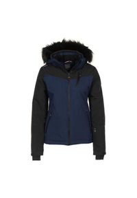 PEAK MOUNTAIN - Damska kurtka narciarska Peak Mountain Armate. Kolor: niebieski. Sezon: zima. Sport: narciarstwo #1