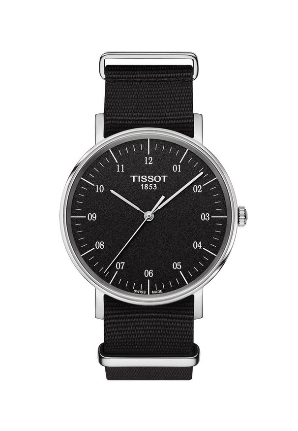 Zegarek Męski TISSOT Everytime Medium Nato T-CLASSIC T109.410.17.077.00. Styl: klasyczny, elegancki