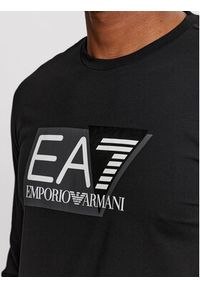 EA7 Emporio Armani Longsleeve 3DPT64 PJ03Z 1200 Czarny Regular Fit. Kolor: czarny. Materiał: bawełna. Długość rękawa: długi rękaw