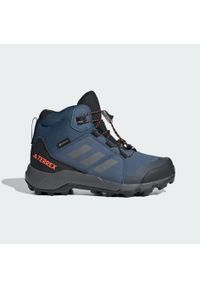 Adidas - Buty Organizer Mid GORE-TEX Hiking. Kolor: pomarańczowy, szary, niebieski, wielokolorowy. Materiał: materiał. Sezon: zima. Styl: sportowy