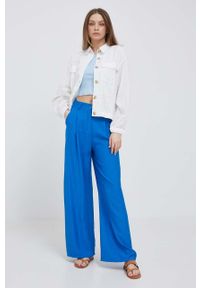 Pepe Jeans kurtka damska kolor biały przejściowa. Kolor: biały #3