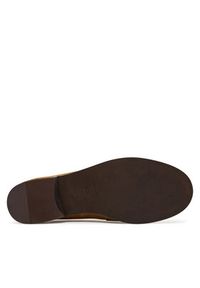 Tory Burch Loafersy Penny 178119 Brązowy. Kolor: brązowy. Materiał: skóra, zamsz #3