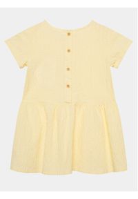 Name it - NAME IT Sukienka 13216753 Żółty Regular Fit. Kolor: żółty. Materiał: bawełna #3