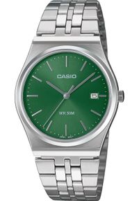 Zegarek Casio Zegarek męski Casio MTP-B145D-3AVEF srebrny. Kolor: srebrny #1