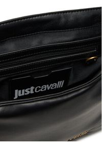 Just Cavalli Torebka 79RA4BD3 ZS748 Czarny. Kolor: czarny. Materiał: skórzane