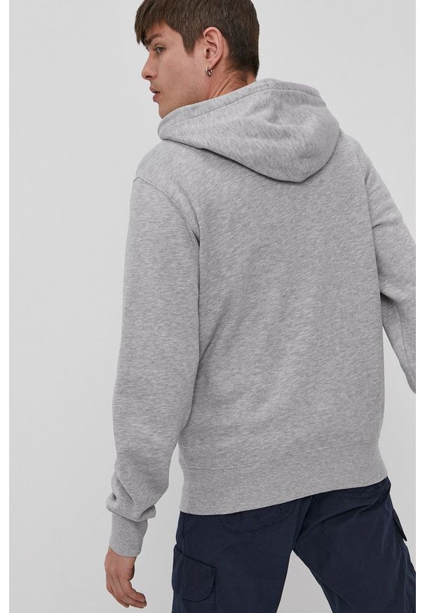 New Balance - Bluza. Okazja: na co dzień. Kolor: szary. Styl: casual