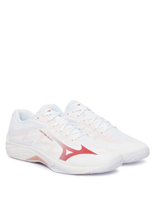Mizuno Buty halowe Lightning Select V1GC2670 73 Biały. Kolor: biały. Materiał: skóra