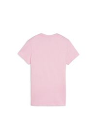 Koszulka damska Puma ESS Logo Tee. Kolor: różowy. Długość rękawa: krótki rękaw. Długość: krótkie. Sport: joga i pilates #2