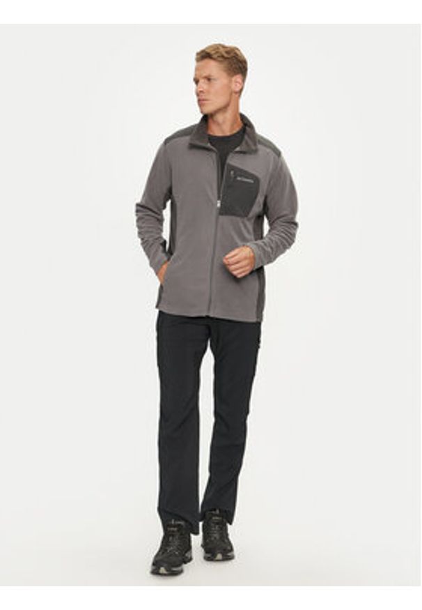 columbia - Columbia Polar Klamath Range™ 2013604 Szary Regular Fit. Kolor: szary. Materiał: syntetyk