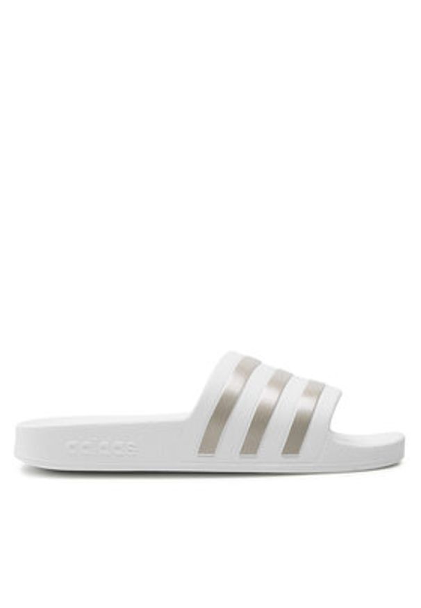 Adidas - adidas Klapki Adilette Aqua EF1730 Biały. Kolor: biały