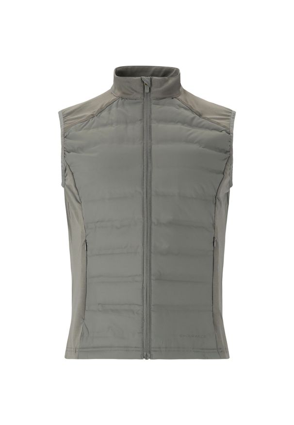 ENDURANCE - Damska kurtka bez rękawów Endurance Reita. Kolor: wielokolorowy, szary, zielony. Długość rękawa: bez rękawów. Sezon: zima. Sport: turystyka piesza