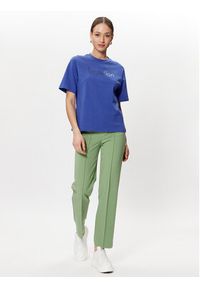 United Colors of Benetton - United Colors Of Benetton T-Shirt 3BL0D103H Niebieski Regular Fit. Kolor: niebieski. Materiał: bawełna