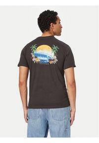 Quiksilver T-Shirt EV Barrel Paradise EQYZT08285 Czarny Regular Fit. Kolor: czarny. Materiał: bawełna #1